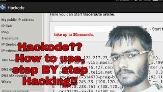 Top 1 best Hacking apps for android 2017  😎😎 How to use Hackodestep by step Hacking [upl. by Chapel]