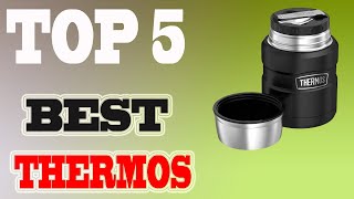 Best Thermoses 2023 – Top 5 Thermos Flasks Reviews [upl. by Theda]