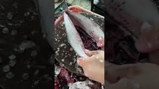 Deboning Milkfish Philippines Wet Market part 1 shorts milkfish viral trending [upl. by Yeorgi]