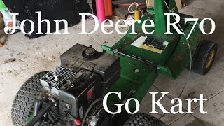 Worlds Fastest John Deere R70 Go Kart  Part 4 [upl. by Feerahs520]