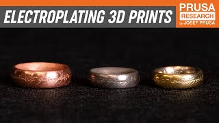 Electroplating 3D Prints the Symphony of Plastic and Metal [upl. by Paresh]