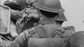 Dieppe Raid  Assault footage [upl. by Bonneau]