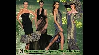 Christian Siriano Spring 2025 ReadytoWear collection [upl. by Jehiah]