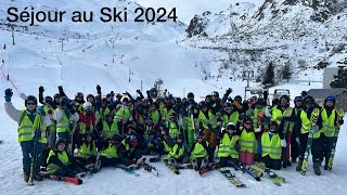 Séjour au ski 2024 [upl. by Atnohsal]