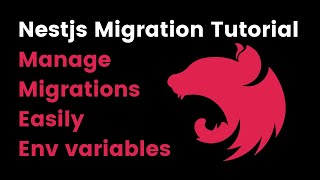 Nestjs Migration Tutorial [upl. by Veriee662]