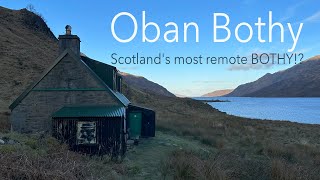 Oban Bothy  Bothy overnighter in Scotlands most remote Bothy [upl. by Enawd]