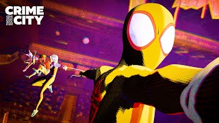 Spider Crew Vs Spot  SpiderMan Across the SpiderVerse 2023 [upl. by Lukey]