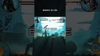 LYNX VS SHADOW EDIT shortsfeed shadowfight2 [upl. by Eldorado]