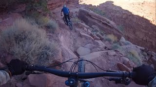 Captain Ahab  Moab Utah Technical Mountain Bike Trail [upl. by Kahler]