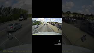 Automatic Emergency Braking is NOT my friend 😒 drivingfails dashcamcrash truckdriver [upl. by Begga]