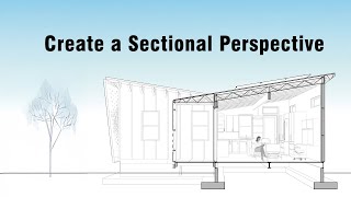 Create a Sectional Perspective [upl. by Hake59]