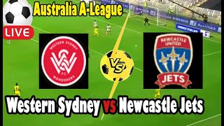 Live Football Western Sydney vs Newcastle Jets ll Live Australia ALeague [upl. by Eelyram]