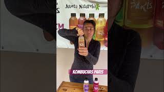 Kombuchas Paris gaseificação natural shortsvideo kombucha kombuchalover kombuchalover [upl. by Diva]