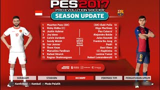 DOWNLOAD PES 2017 PATCH 2025 COMPLETE UPDATE  INSTALLATION TUTORIAL [upl. by Cheyney]