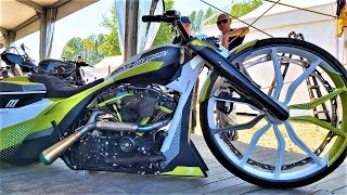 Best HarleyDavidson Bikes at Biker Fest 2022 Lignano Italy [upl. by Bahner]