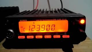 Alinco DR 135 MK3 VHF AIRBAND [upl. by Fesoy]