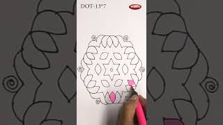 137 Easy Kolam for beginners [upl. by Winograd]