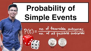 Probability of Simple Events  Experiments Outcome Sample Space and Event MathTeacherGon [upl. by Rombert]