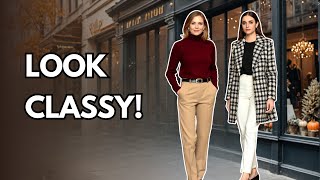 How to Look Rich and Classy 11 Fashion Rules [upl. by Eenhpad]