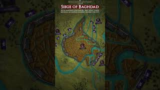 Siege of Baghdad 1258 shorts fyp history documentary mongols [upl. by Nerred]