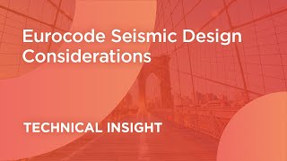 Eurocode Seismic Design Considerations  Bridge Design  Structural Analysis  midas Civil [upl. by Manlove]