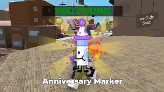 How to get ANNIVERSARY Marker in FIND THE MARKERS Roblox  Updated 2024 [upl. by Blithe78]