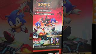 Sonic X Shadow Generations ad GameStop store pt 4 [upl. by Bedad509]