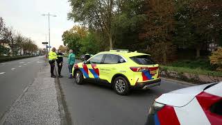 20241006 Automobilist knalt op boom waar drie mannen omkwamen in Amersfoort [upl. by Enilram]