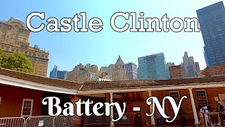 🏰Tour Castle Clinton  Battery  New York  New York City [upl. by Carly968]