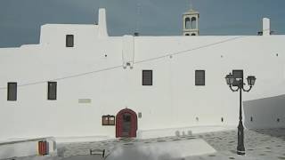 Monastery of Panagia Tourliani in Ano Mera Mykonos 19092016 🇬🇷 [upl. by Aicenod898]