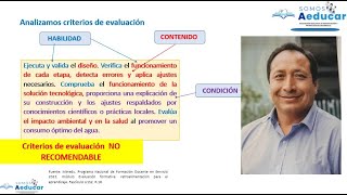 ANALISIS DE LOS CRITERIOS DE EVALUACIÓN ASPECTOS CLAVES EN LOS CRITERIOS DE EVALUACIÓN [upl. by Jimmie]