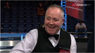 John Higgins interview after a brilliant 147 in Glasgow [upl. by Jollanta]