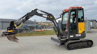 Köp Grävmaskin Volvo ECR25D med tiltrotator och 3 st skopor på Klaravik [upl. by Meeki866]