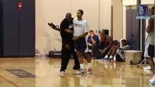 Michael Jordan Works out with Young Bobcats [upl. by Enelam]