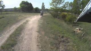 Illegal Pitbike Session Yamaha DT 125 R  MCM Pitbike  PART 2 [upl. by Nosimaj317]