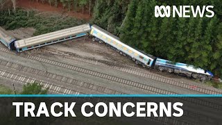 Train derailment at Wallan happened after track direction switch  ABC News [upl. by Ardnas]