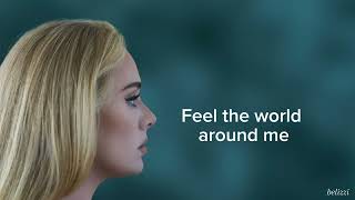 Adele  Easy on me lyrics [upl. by Hanauq]