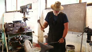 Clifton Forge blacksmith featured in DIY Network [upl. by Aivon824]