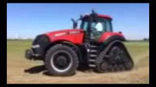 Case IH Magnum Rowtrac tractor demonstration [upl. by Ariaes]