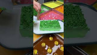 🥰 Satisfying with delicious grass milk pudding 🥳 food satisfying satisfyingvideo [upl. by Piwowar]