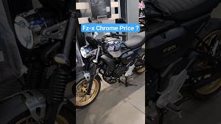 2024 Yamaha Fzx new chrome Colour price look n feel [upl. by Esilrahc]