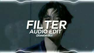 filter  jimin edit audio [upl. by Luapsemaj845]