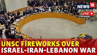 Israel Lebanon War Live  UNSC Debates As Israel War Escalates In Lebanon Live  Isarel Attack Today [upl. by Adnilema686]