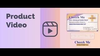 Ovulation Test Kit for Women Trying to Get Pregnant  Rapid Test for Home Use  Checck Me Brand [upl. by Ahsenroc]