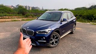 😍CRETA  SELTOS भूल जाओगे  BMW X1 DIESEL REVIEW [upl. by Cirdor]