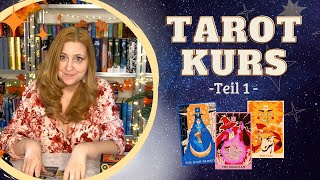 Tarot lernen  Kostenloser Online Kurs  Teil 1 [upl. by Mellins528]