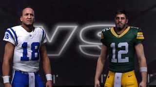 Madden 25 Franchise Mode  Colts Franchise Episode 1 Madden 12 MOD [upl. by Ailerua]