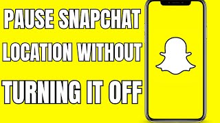 How To Pause Snapchat Location Without Turning It Off  Full Guide [upl. by Zulema]