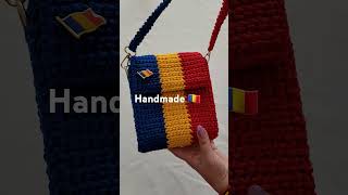 Geantă handmade România🇷🇴handmade madeinromania andreeaonițiu [upl. by Wimsatt815]