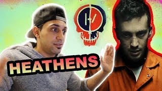 Twenty One Pilots  Heathens  Reaction  Analysis [upl. by Ahtnahc]